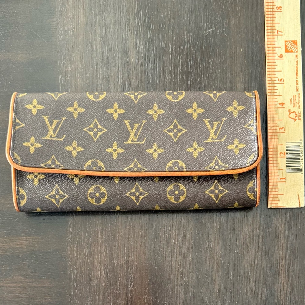 Vintage 2001 Louis Vuitton Monogram Twin Pochette GM - Picture 12 of 16